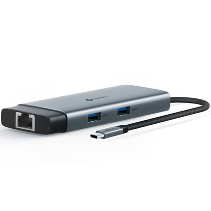 Docking USB Tipo-C TP-Link UH6120C/ 1xUSB Tipo-C/ 2xUSB/ 1xHDMI 4K/ 1xRJ45/ 1xUSB Tipo-C PD/ Gris
