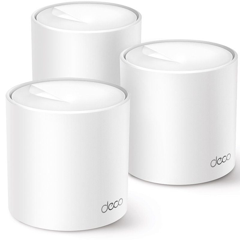 Sistema Mesh TP-Link Deco X10 1500Mbps/ 2.4GHz 5GHz/ Pacote de 3
