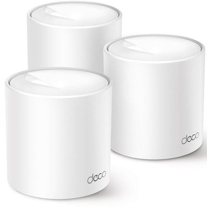 Sistema Mesh TP-Link Deco X10 1500Mbps/ 2.4GHz 5GHz/ Pacote de 3