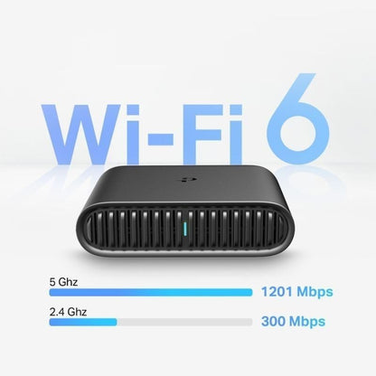 Router de Viagem Sem Fios 4G TP-Link TL-WR1502X 1500Mbps/ 2.4GHz 5GHz/ WiFi 802.11ax/ac/n/a/b/g/n