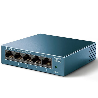 Switch TP-Link LS105G 5 Portas/ RJ-45 10/100/1000