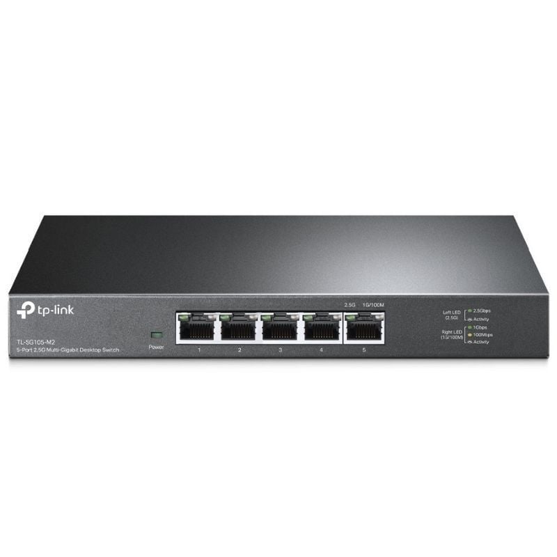 Switch TP-Link TL-SG105-M2 5 Portas/ RJ-45 1/ 2.5Gbps