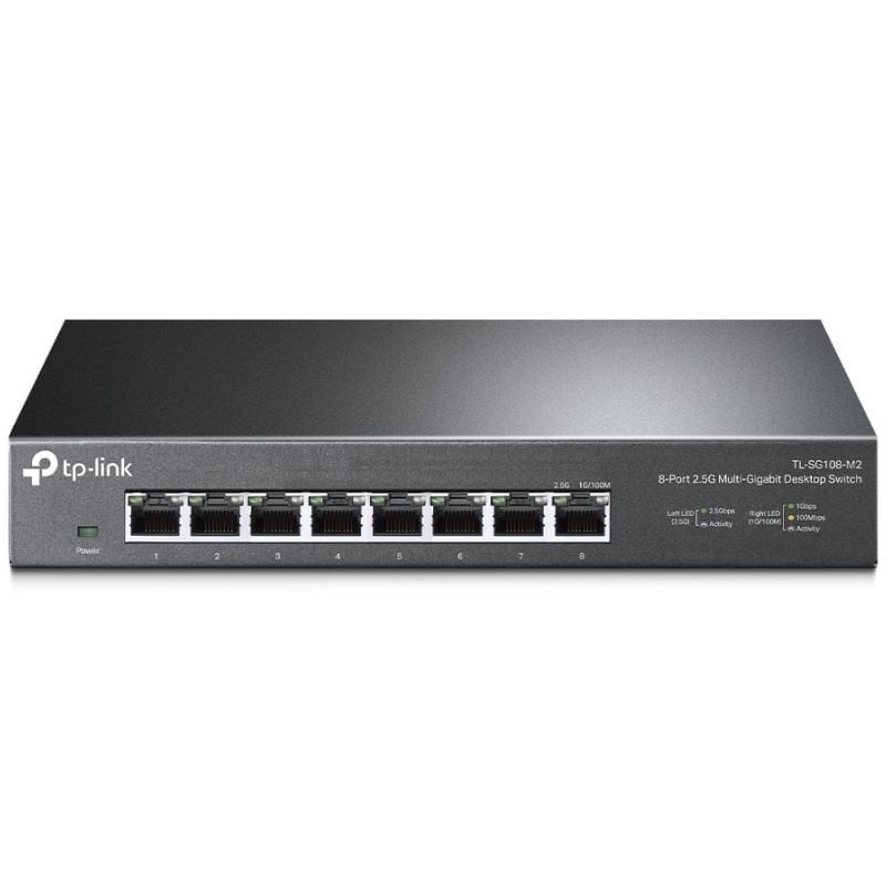 Switch TP-Link TL-SG108-M2 8 Portas/ RJ-45/ 2.5Gbps