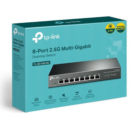 Switch TP-Link TL-SG108-M2 8 Portas/ RJ-45/ 2.5Gbps