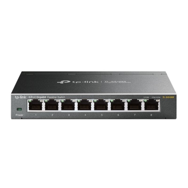 Switch TP-Link TL-SG108S 8 Portas/ RJ-45 10/100/1000