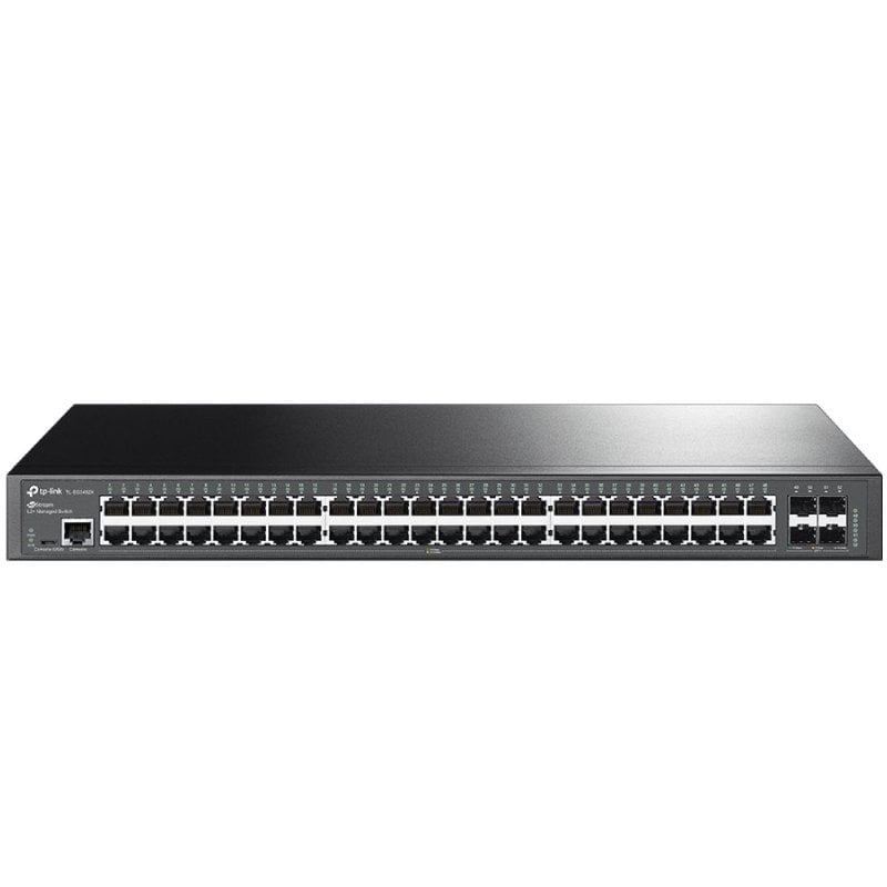 Switch Gerenciável TP-Link Omada JetStream TL-SG3452X 52 Portas/ RJ-45 10/100/1000/ SFP+ 10GBE