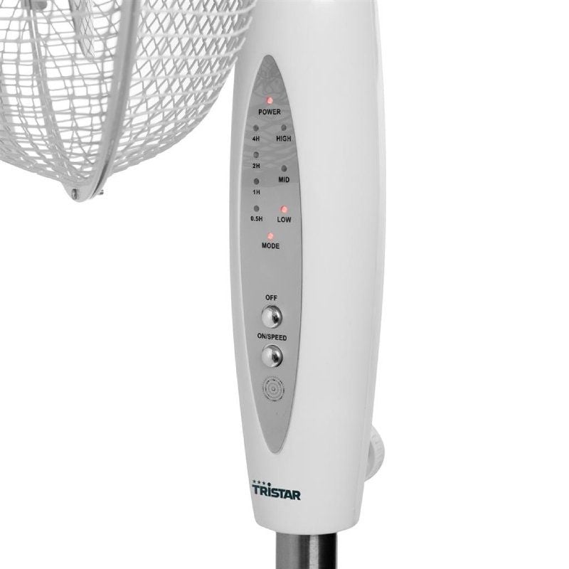 Ventilador de Pie Tristar VE-5898/ 45W/ 3 Aspas 40cm/ 3 velocidades