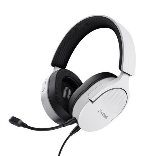 Auscultadores Gaming com Microfone Trust Gaming GXT 489 Fayzo/ Jack 3.5/ Brancos
