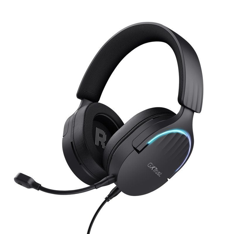 Auscultadores Gaming com Microfone Trust Gaming GXT 490 Fayzo/ USB 2.0/ Pretos