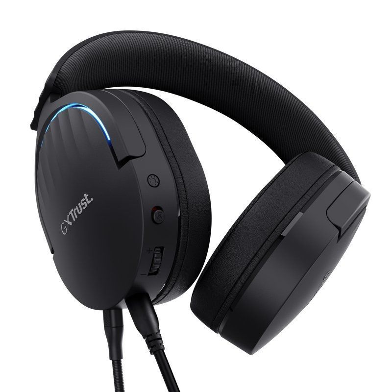 Auscultadores Gaming com Microfone Trust Gaming GXT 490 Fayzo/ USB 2.0/ Pretos
