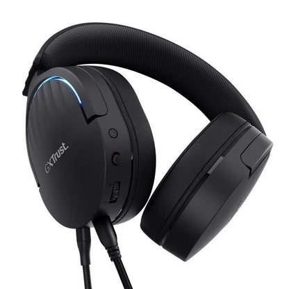 Auscultadores Gaming com Microfone Trust Gaming GXT 490 Fayzo/ USB 2.0/ Pretos