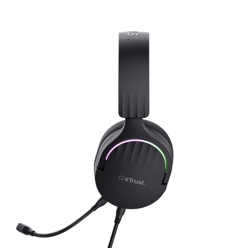 Auscultadores Gaming com Microfone Trust Gaming GXT 490 Fayzo/ USB 2.0/ Pretos