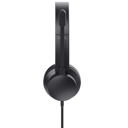 Auriculares Trust HS-201 USB/ con Micrófono/ USB/ Negros