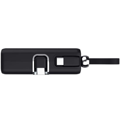 Powerbank 5000mAh Trust Pacto 26104/ 18W/ Negra