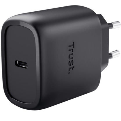 Cargador de Pared GaN Trust Maxo 45W Compatible con Samsung/ 1xUSB Tipo-C/ Incluye Cable USB Tipo-C/ 45W