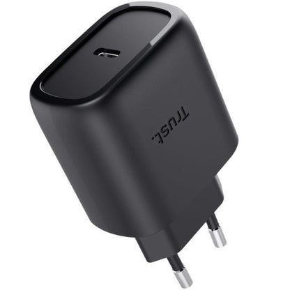 Cargador de Pared GaN Trust Maxo 45W Compatible con Samsung/ 1xUSB Tipo-C/ Incluye Cable USB Tipo-C/ 45W