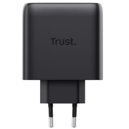Cargador de Pared GaN Trust Maxo 65W 26067/ 3xUSB Tipo-C/ 1xUSB/ Incluye Cable USB Tipo-C/ 65W