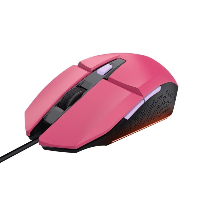 Rato Gaming Trust Gaming GXT 109 Felox/ Até 6400 DPI/ Rosa