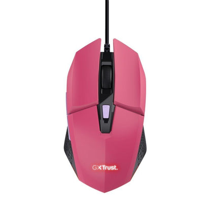 Rato Gaming Trust Gaming GXT 109 Felox/ Até 6400 DPI/ Rosa
