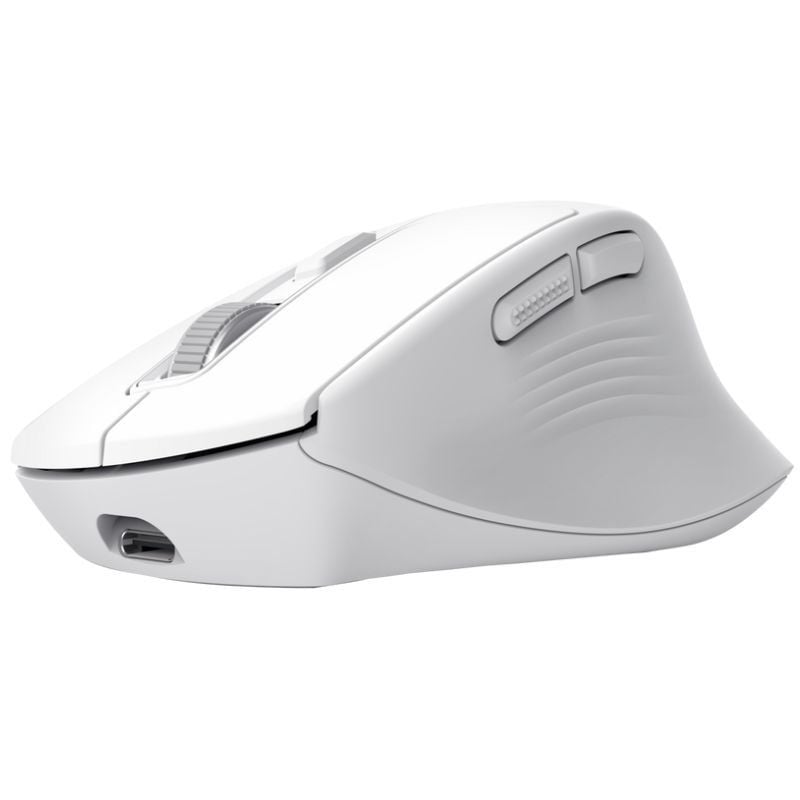 Rato Sem Fios Trust Niven Comfort 26022/ Bateria recarregável/ Até 3200 DPI/ Branco