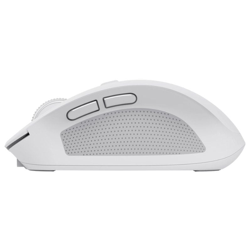 Rato Sem Fios Trust Ozaa Compact Wireless/ Bateria recarregável/ Até 3200 DPI/ Branco