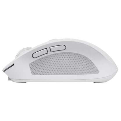 Rato Sem Fios Trust Ozaa Compact Wireless/ Bateria recarregável/ Até 3200 DPI/ Branco