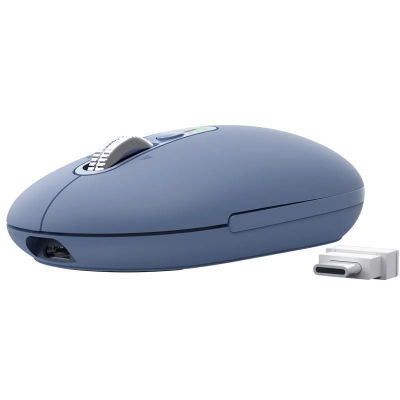 Rato sem Fios Trust Seron 26020/ Bateria recarregável/ Até 3200 DPI/ Azul
