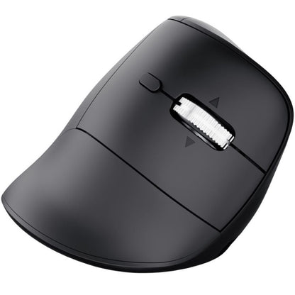 Ratón Vertical Inalámbrico Trust Vyran 26107/ Batería recargable/ Hasta 3200 DPI