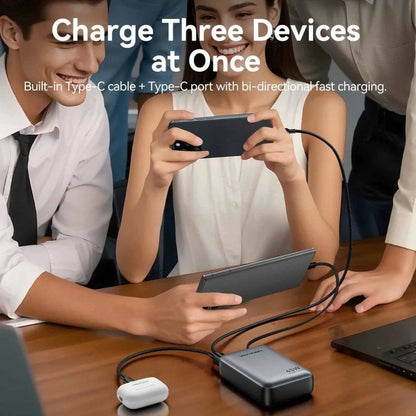 Powerbank 20000mAh Vention FHGH0/ 45W/ Cinzento/ Inclui Cabo USB Tipo-C