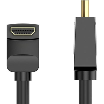 Cabo HDMI 2.0 4K Curvo Vention AARBF/ HDMI Macho - HDMI Macho/ 1m/ Preto