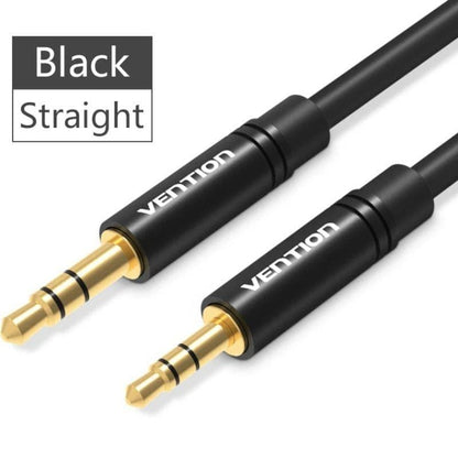 Cabo Estéreo Vention BALBG/ Jack 3.5 Macho - Jack 2.5 Fêmea/ 1.5m/ Preto