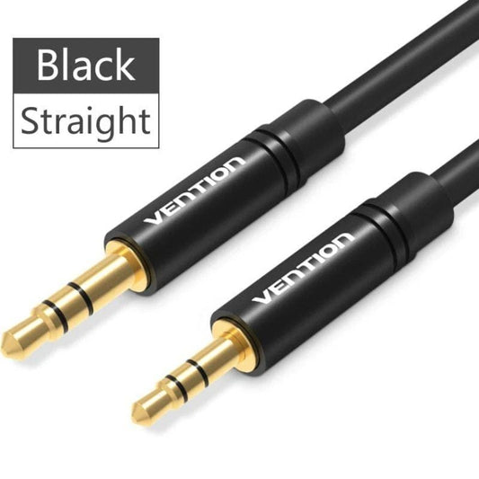 Cabo Estéreo Vention BALBG/ Jack 3.5 Macho - Jack 2.5 Fêmea/ 1.5m/ Preto
