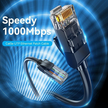 Cabo de Rede RJ45 UTP Vention IABBG Cat.5e/ 1.5m/ Preto
