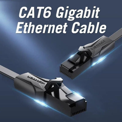 Cabo de Rede RJ45 UTP Vention IBABN Cat.6/ 15m/ Preto