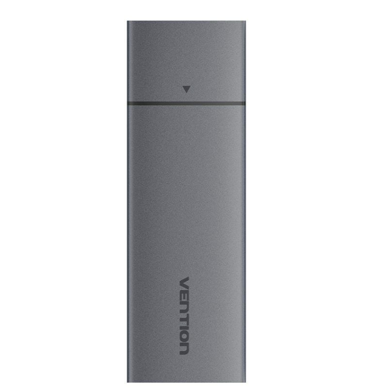 Caja Externa para Disco SSD M.2 NVMe Vention USB Tipo-C  KPGH0/ USB 3.1/ Sin tornillos