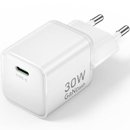 Carregador de Parede GaN Vention FCIW0-EU/ 1xUSB Tipo-C/ 30W