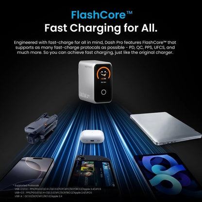 Cargador de Pared GaN Vention TZ-FCOI0-EU/ 3xUSB Tipo-C + Cable USB Tipo-C/ 1xUSB/ 140W