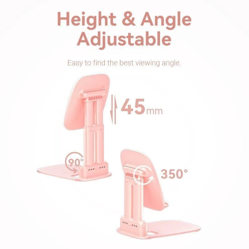 Suporte para Smartphone/Tablet Vention KSGP0/ Rosa