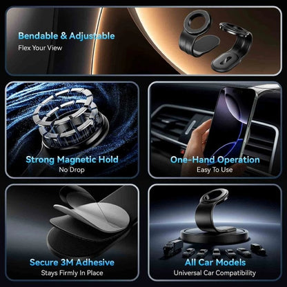 Suporte de Smartphone para Carro Vention KSIB0/ Preto