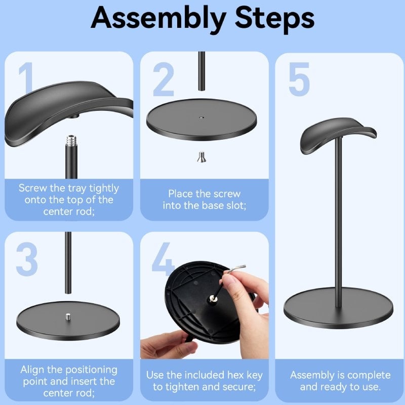Soporte para Auriculares Vention KSOB0