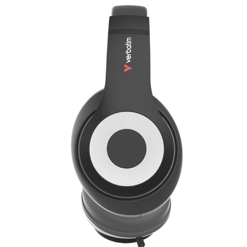 Auscultadores Verbatim TruSound/ com Microfone/ USB Tipo-C/ Pretos