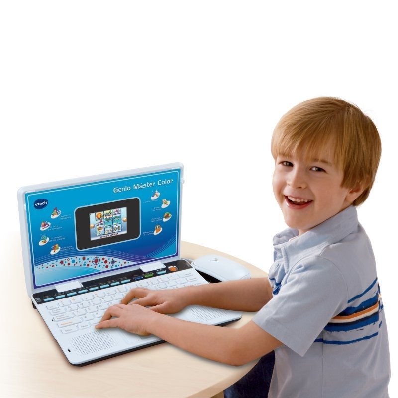 Portátil Infantil VTech Genio Master Cor Bilíngue/ Azul