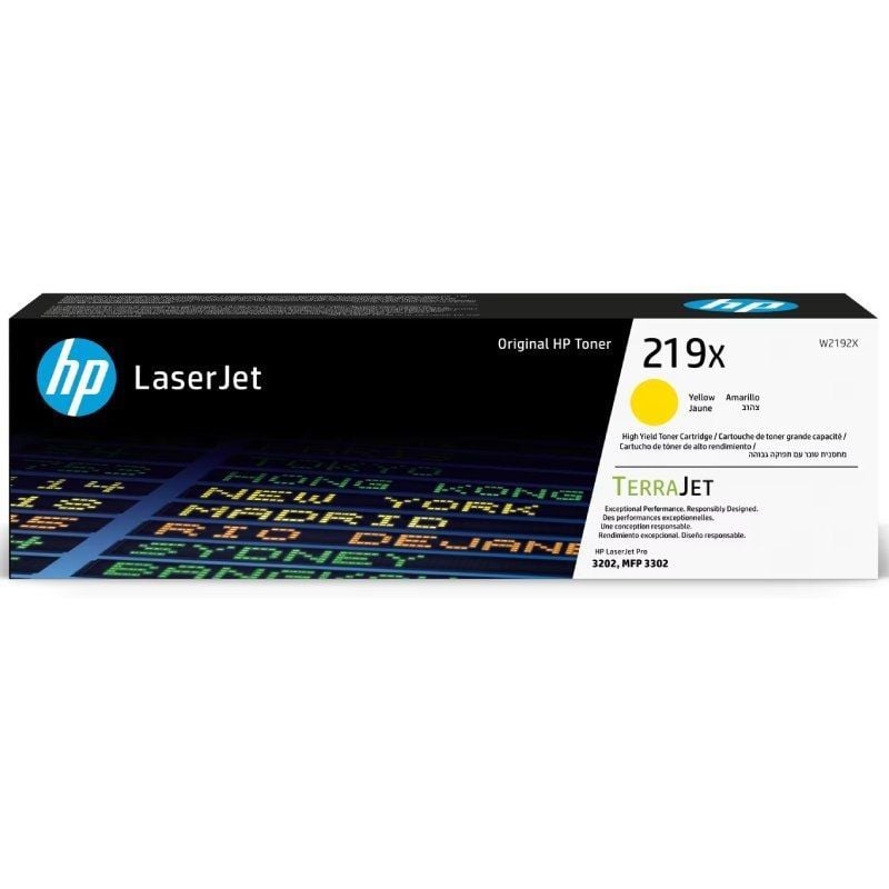 Toner Original HP nº219X XL Alta Capacidade/ Amarelo