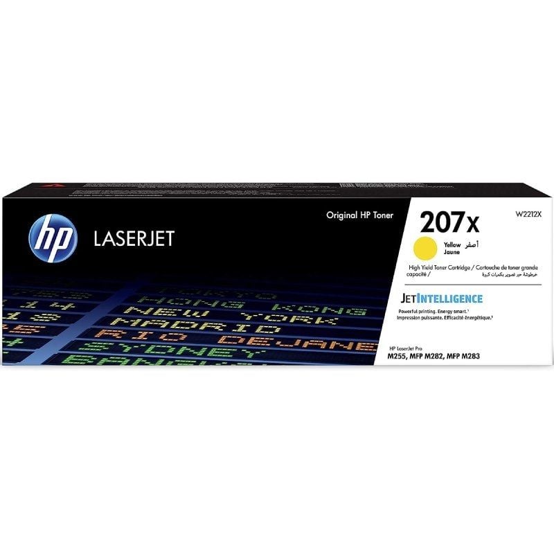 Toner Original HP n.º 207X XL Alta Capacidade/ Amarelo