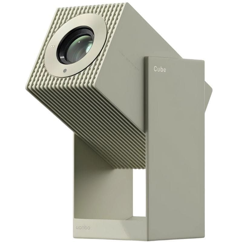 Projetor Portátil Wanbo Cube 2 Pro/ 500 Lúmens/ Full HD/ HDMI/ Wi-Fi/ Verde