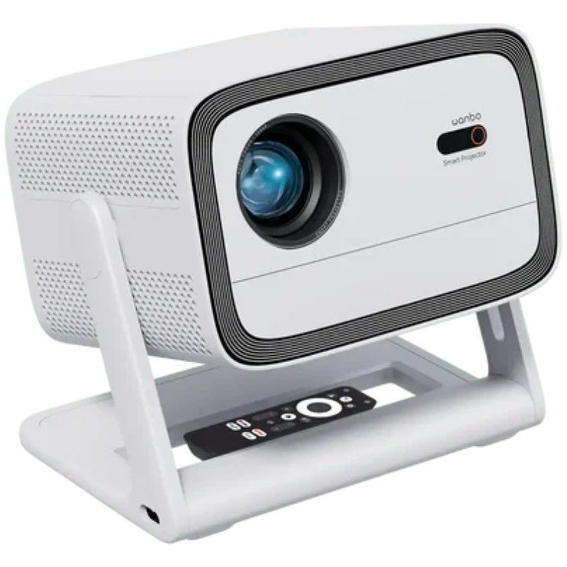 Projetor Portátil Wanbo Vali 1/ 900 Lúmenes/ Full HD/ HDMI/ Bluetooth/ WiFi/ Branco