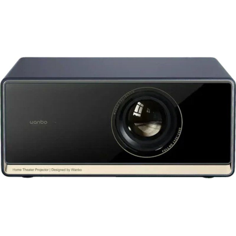 Projetor Portátil Wanbo X5 Pro/ 1100 Lúmens/ Full HD/ HDMI/ WiFi/ Azul Escuro