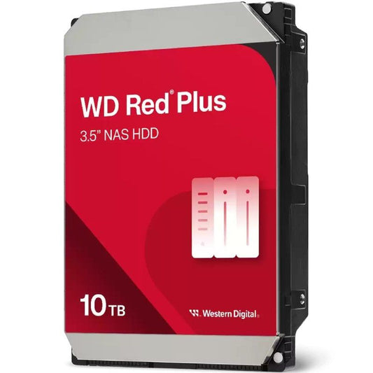 Disco Rígido Western Digital WD Red Plus NAS 10TB/ 3.5"/ SATA III/ 512MB