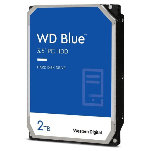 Disco Rígido Western Digital WD Blue PC Desktop 2TB/ 3.5"/ SATA III/ 256MB