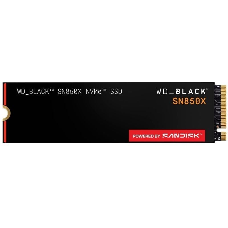 Disco SSD SanDisk WD Black SN850X 4TB/ M.2 2280 PCIe 4.0/ Full Capacity